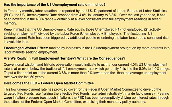 2019 March 17 Labor Market representation